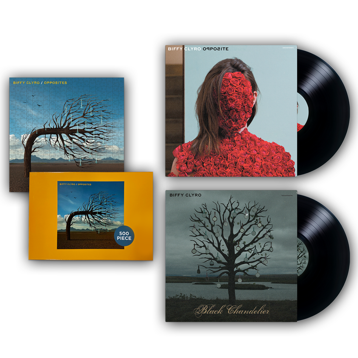 Opposites Anniversary Vinyl Jigsaw Bundle Biffy Clyro Official